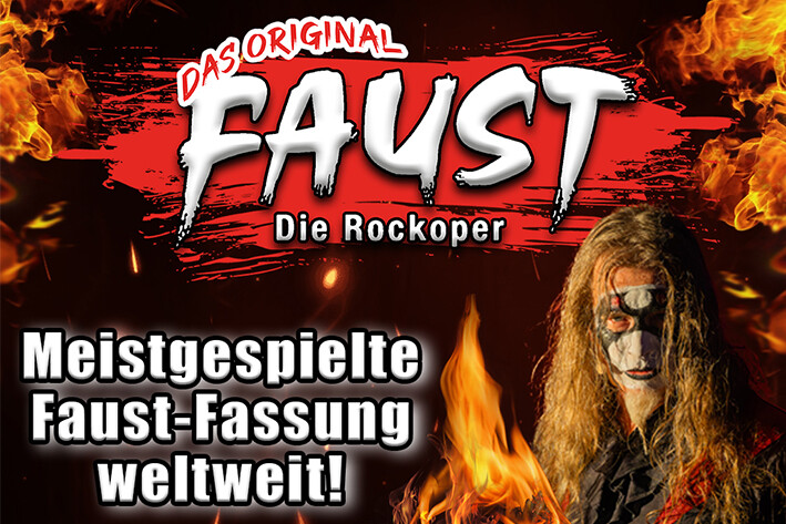  Faust - Die Rockoper - Mit dem legendären Fassflug!