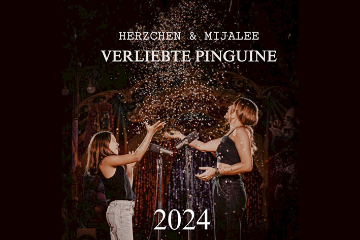 Herzchen & Mijalee: Verliebte Pinguine