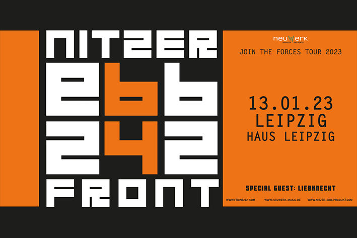 FRONT 242 + NITZER EBB: "Join The Forces Tour 2023"