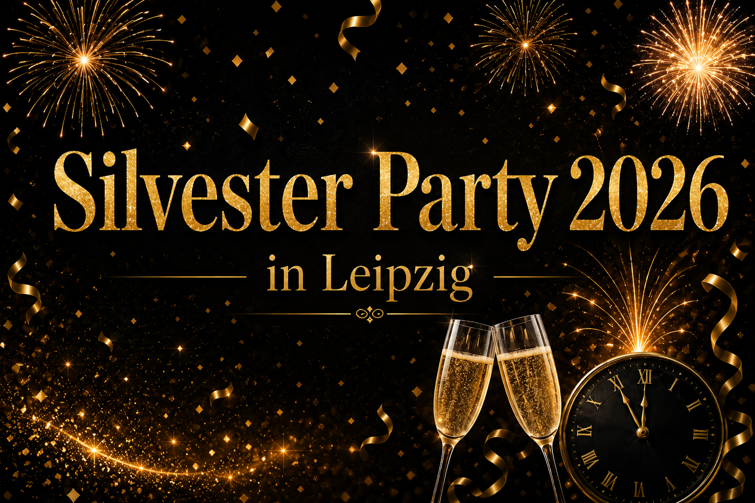 Silvesterparty 2026 im Haus Leipzig