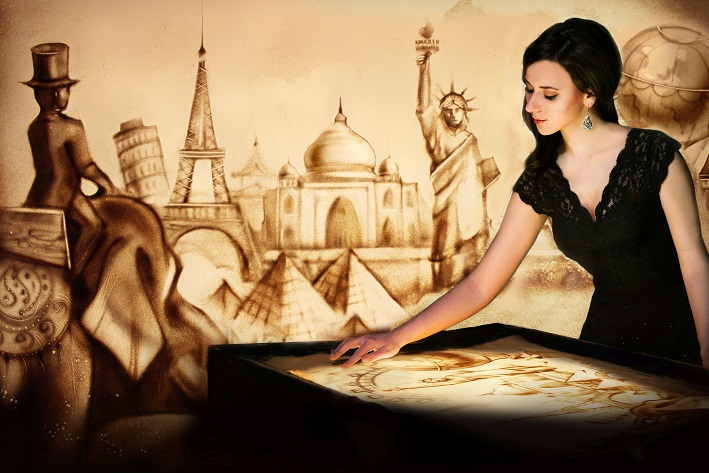 Irina Titovas „QUEEN OF SAND – Sandsation: In 80 Bildern um die Welt“